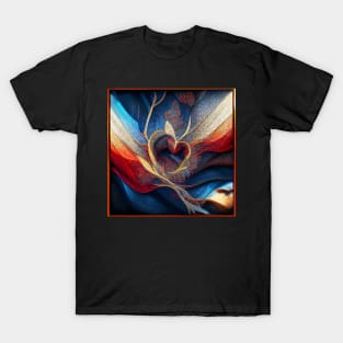 abstract heart T-Shirt